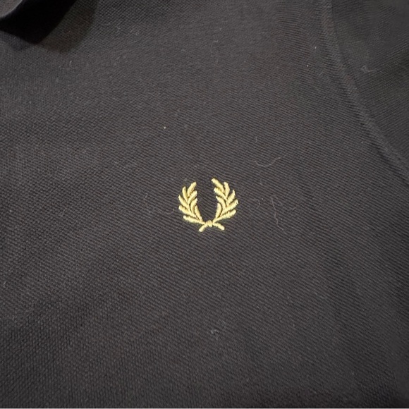 Fred Perry The Perry Polo Black 40 UK Med - Picture 4 of 9